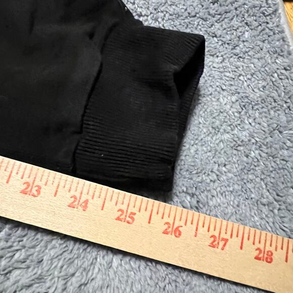 Three Nails Joggers Pants Womens Small Black Pull On Drawstring Pockets - Picture 7 of 8